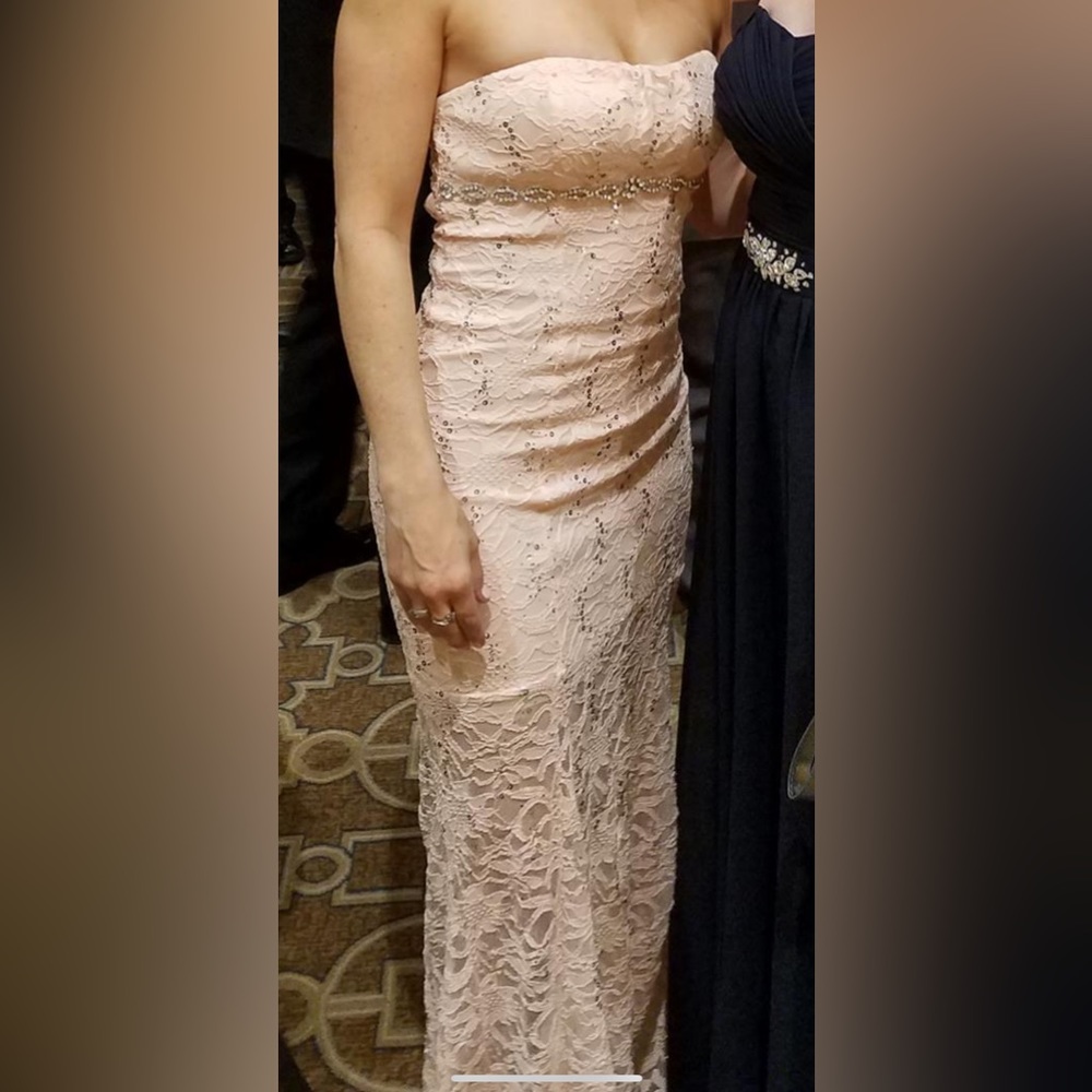 Strapless formal